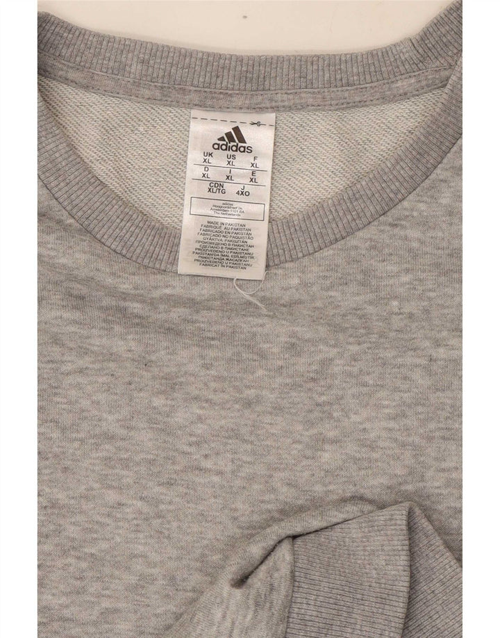 Hanorac pentru bărbați Adidas Jumper XL, bumbac cu pete gri