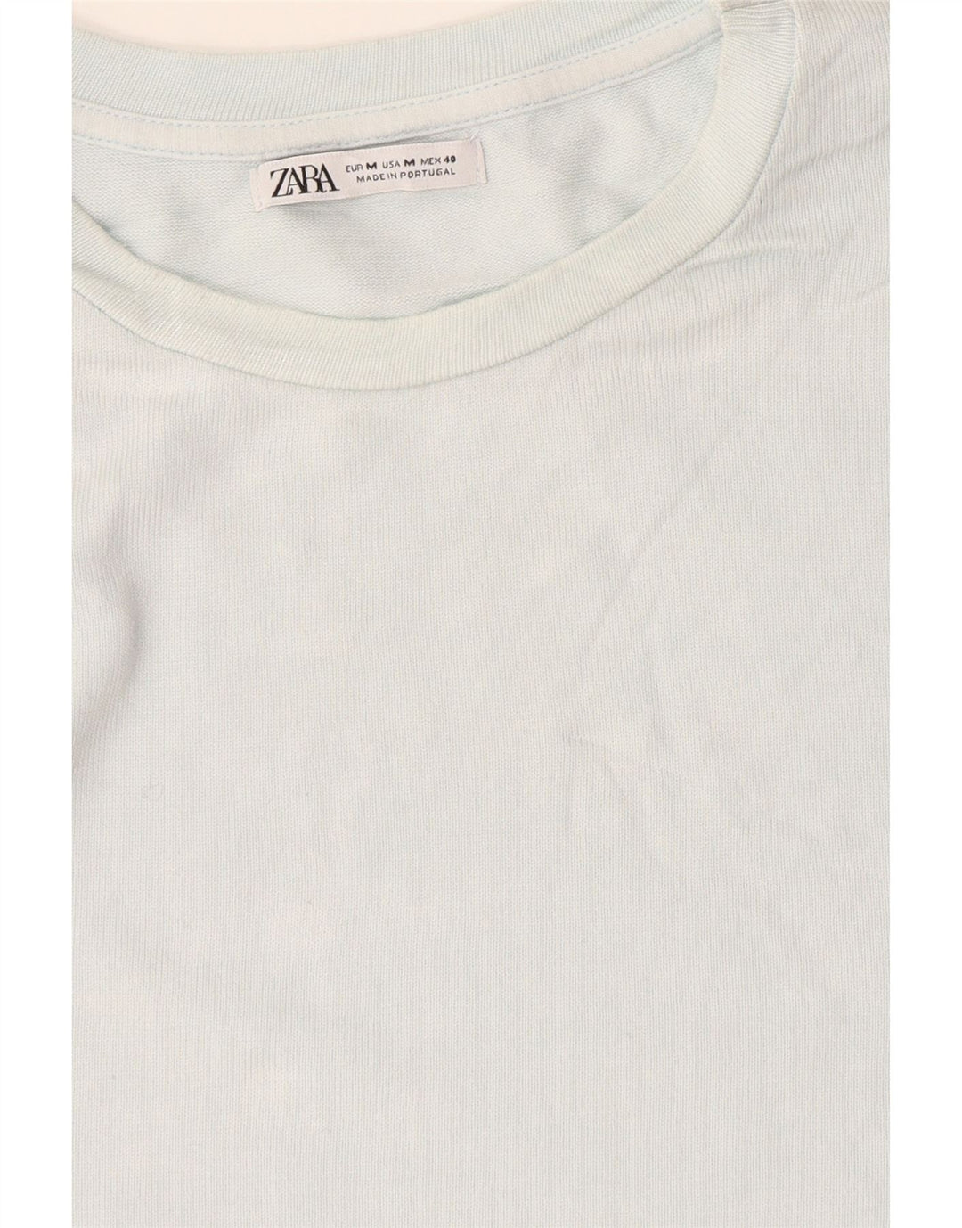 Tricou pentru femei Zara UK 12 Medium Blue