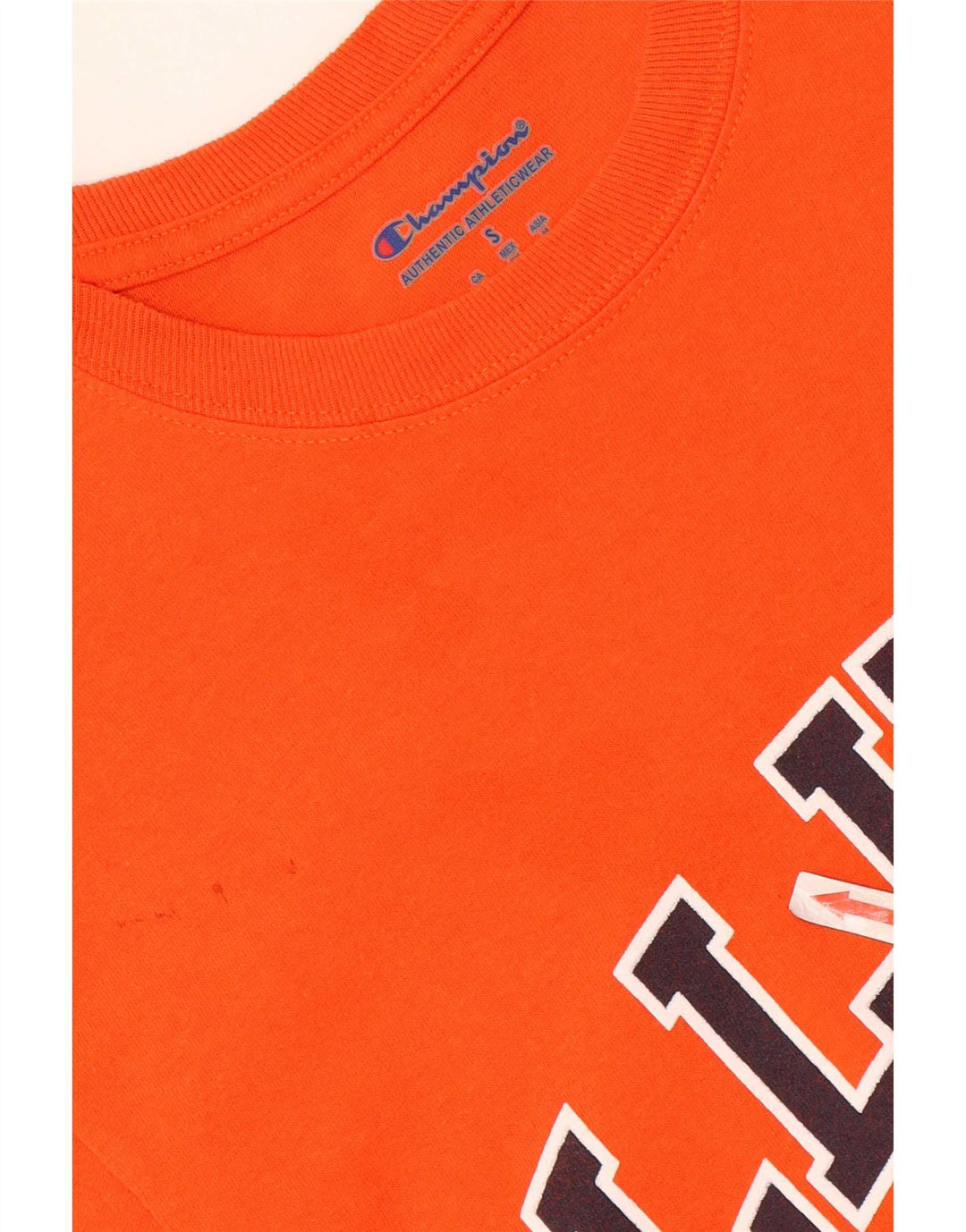 Tricou grafic Illinois pentru bărbați Champion Top Mic Portocaliu