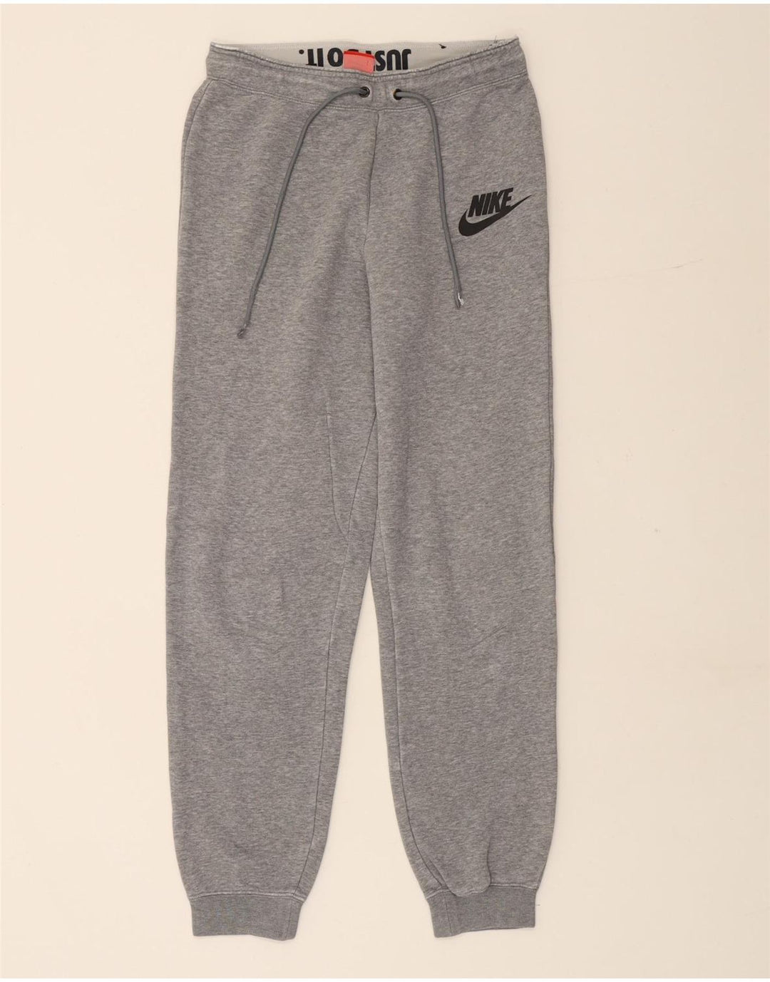 Pantaloni de trening pentru bărbați NIKE Pantaloni de jogging mici, gri, bumbac