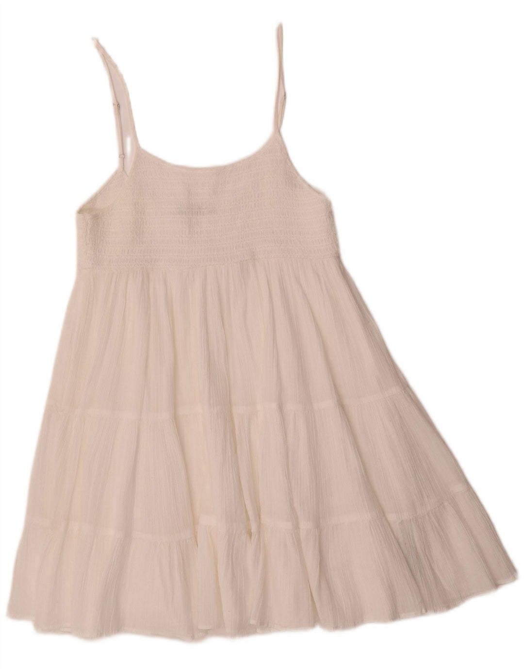 Rochie de soare pentru femei Zara UK 12 Poliester alb mediu