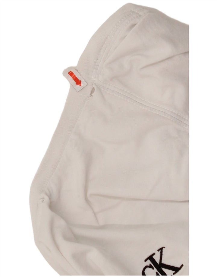 CALVIN KLEIN Tricou pentru femei Top UK 14 Medium White