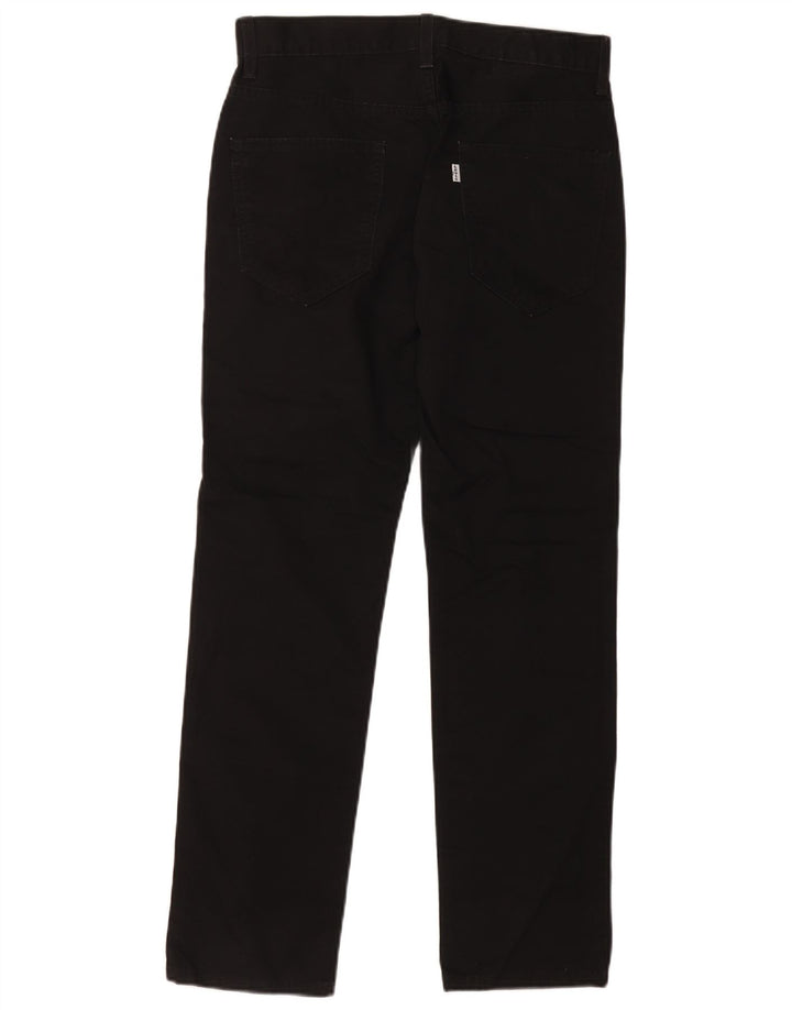 Pantaloni chino slim pentru bărbați Levi's W29 L30 bumbac negru