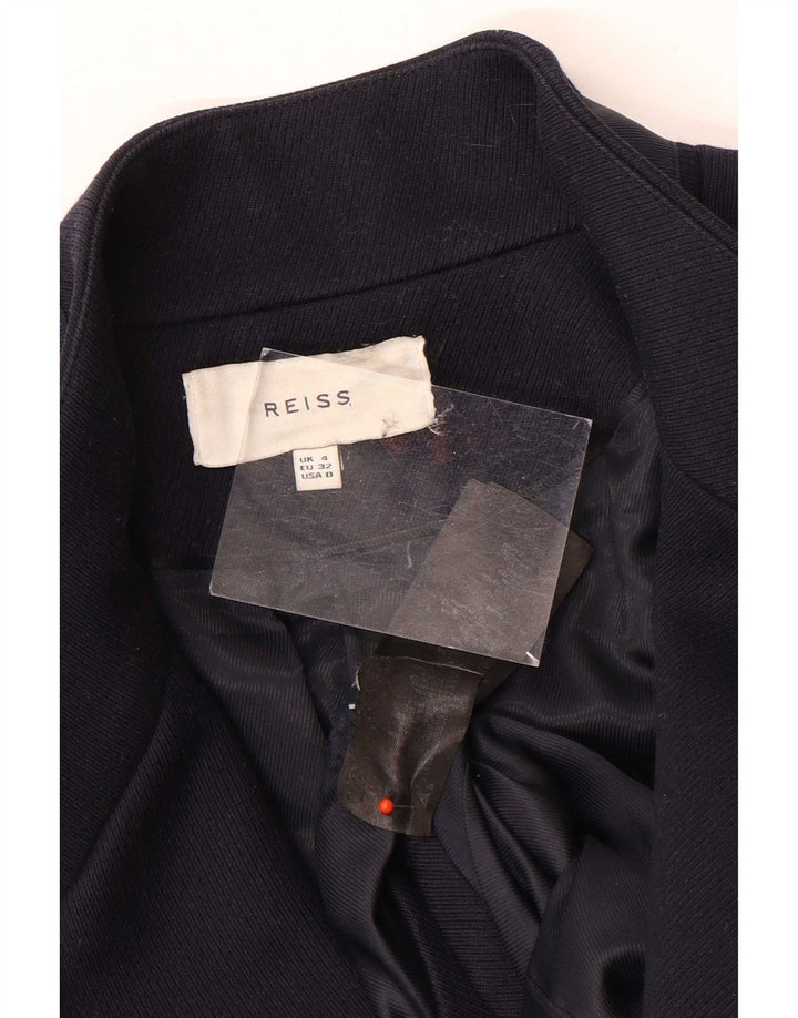 Palton pentru femei Reiss UK 4 XS Lână bleumarin