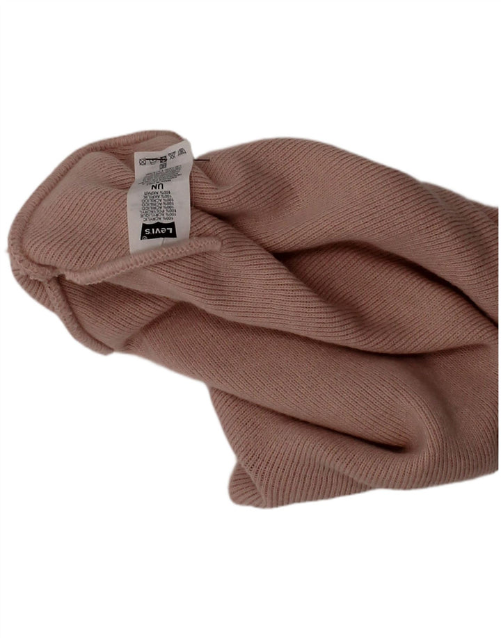 Căciulă Beanie Levi's pentru femei, mărime unică, roz acrilic