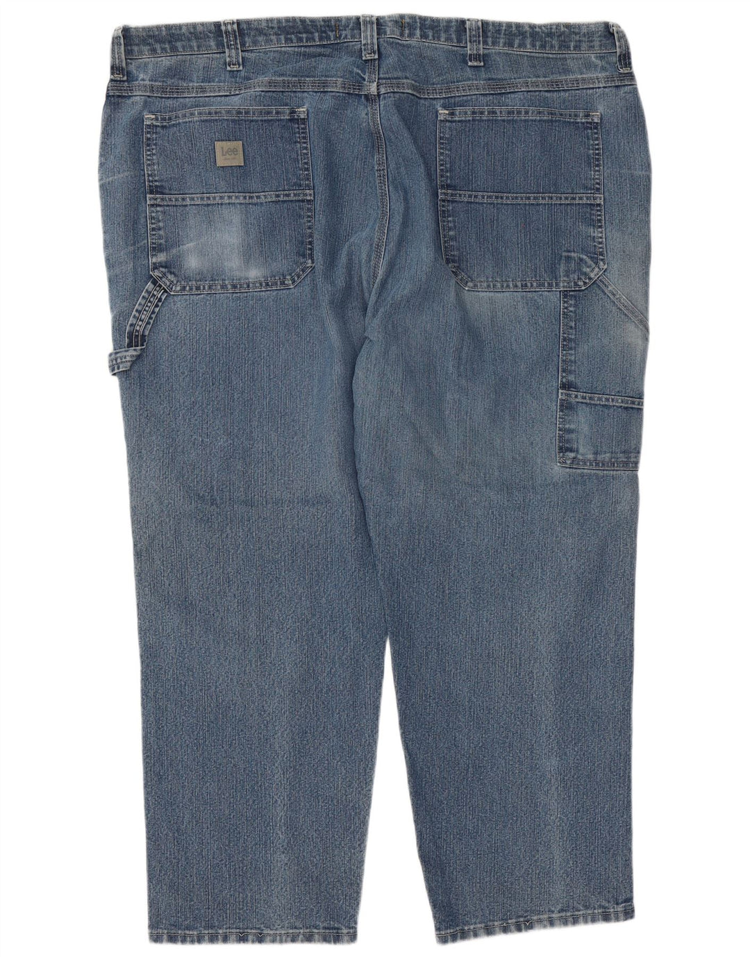 Blugi Lee Carpenter Cargo Straight pentru bărbați W48 L30 Bumbac albastru