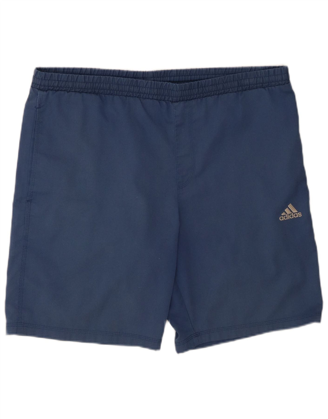Pantaloni scurți sport Adidas pentru bărbați, poliester mediu bleumarin