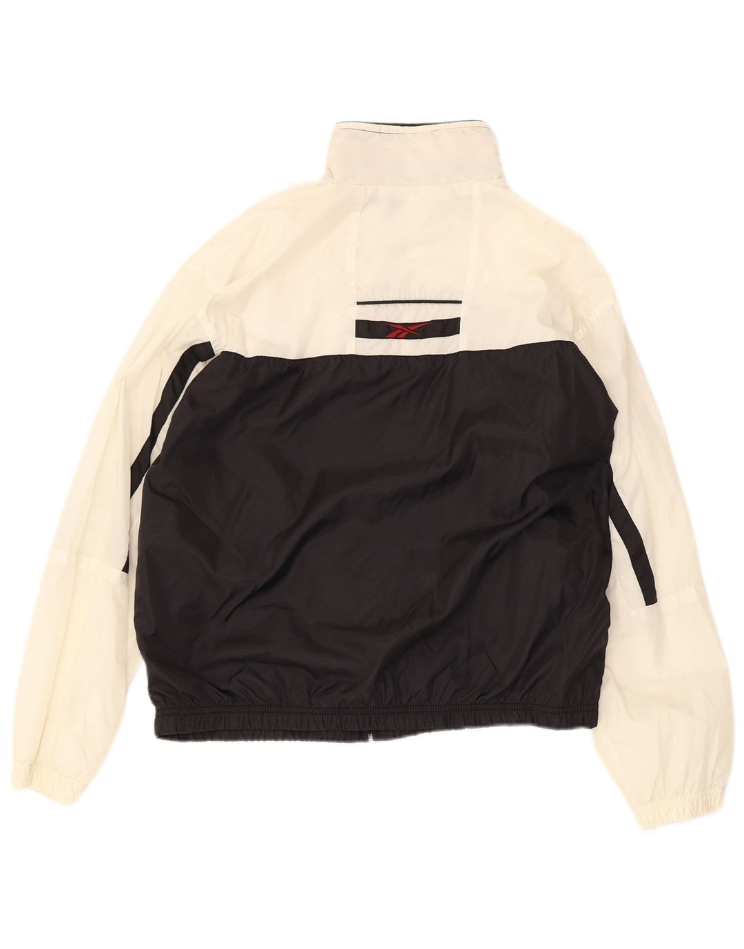 Jachetă de trening Reebok pentru femei UK 12 Medium White Colorblock