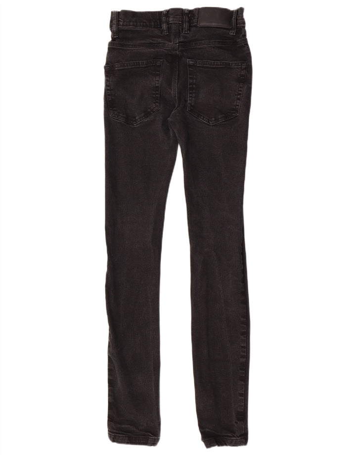 Blugi slim pentru bărbați French Connection W28 L32 bumbac negru