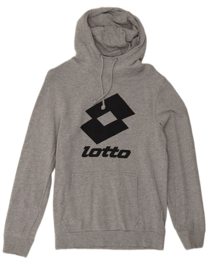 Pulover grafic pentru bărbați Lotto, 2XS, gri