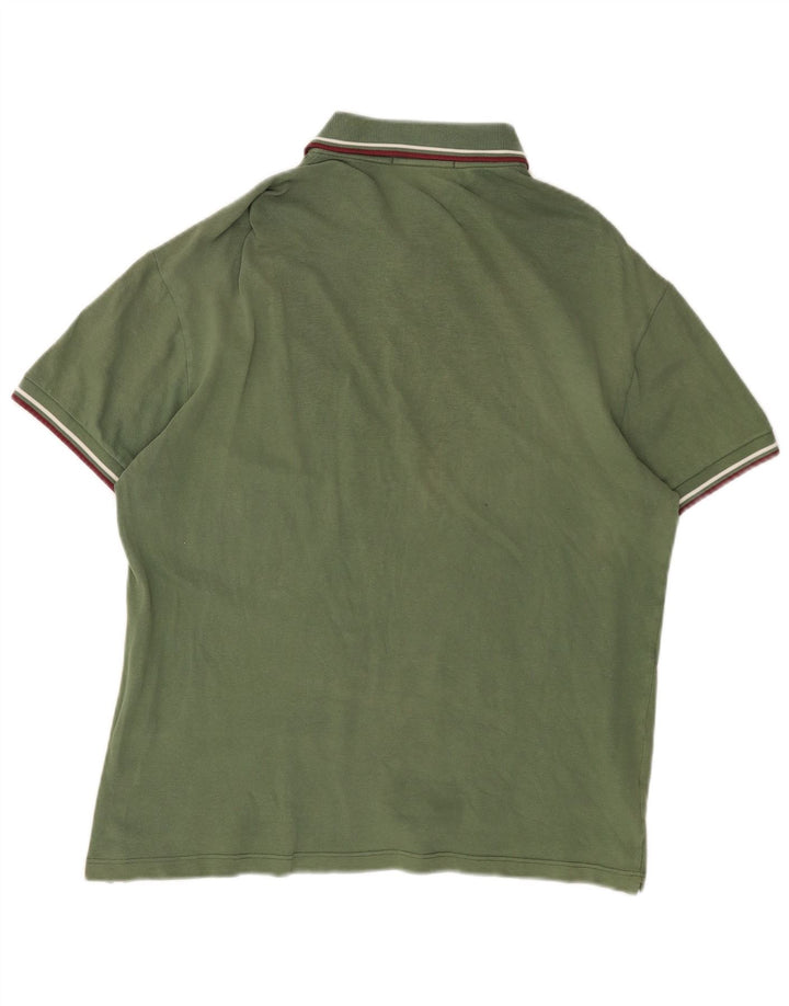 FRED PERRY Tricou polo pentru bărbați, verde mare