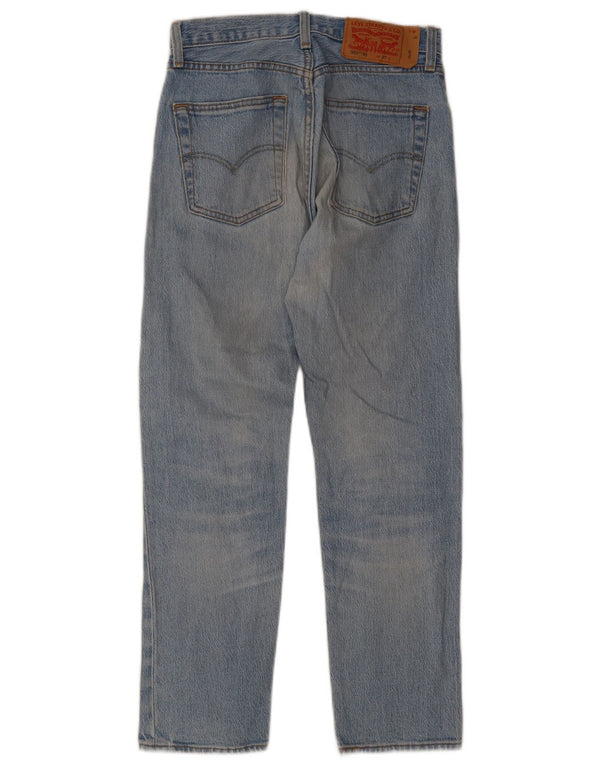Blugi drepti pentru bărbați Levi's 501 W27 L28 Blue Cotton Anii 90