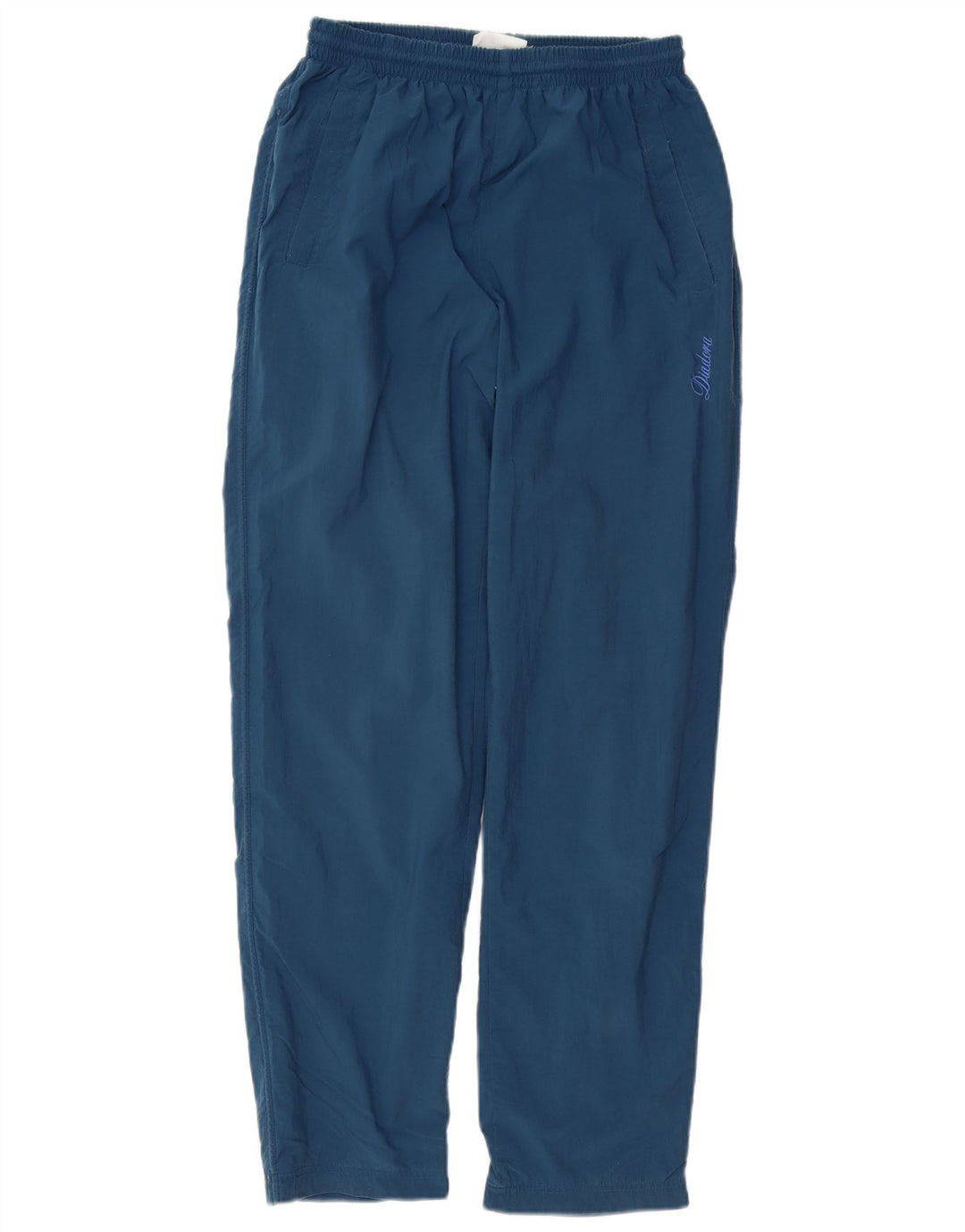 Pantaloni de trening Diadora pentru bărbați, poliester albastru mediu