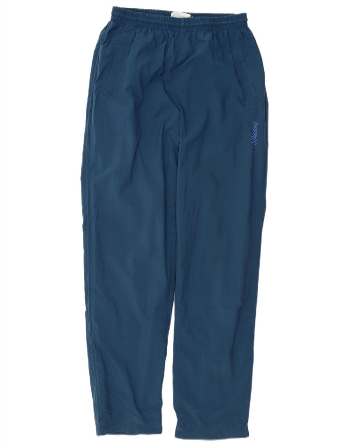 Pantaloni de trening Diadora pentru bărbați, poliester albastru mediu
