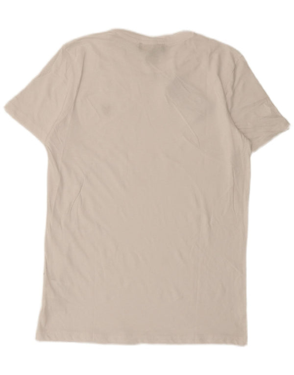 Tricou pentru bărbați Lyle & Scott Top Medium White Bumbac