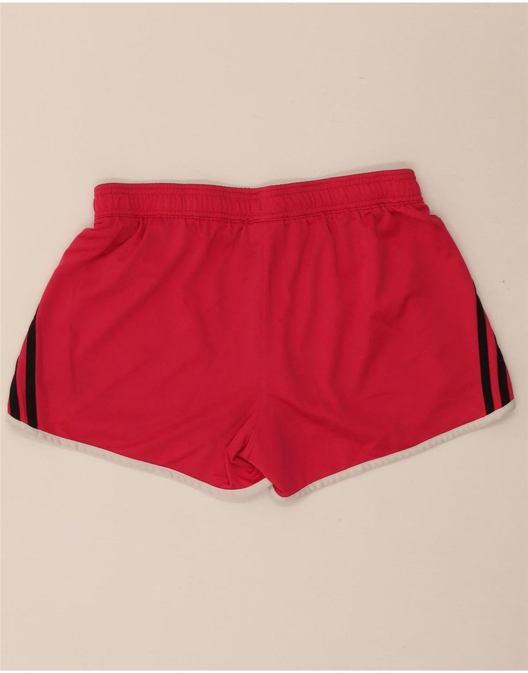 Pantaloni scurți sport ADIDAS pentru femei UK 12/14 Poliester roz mediu