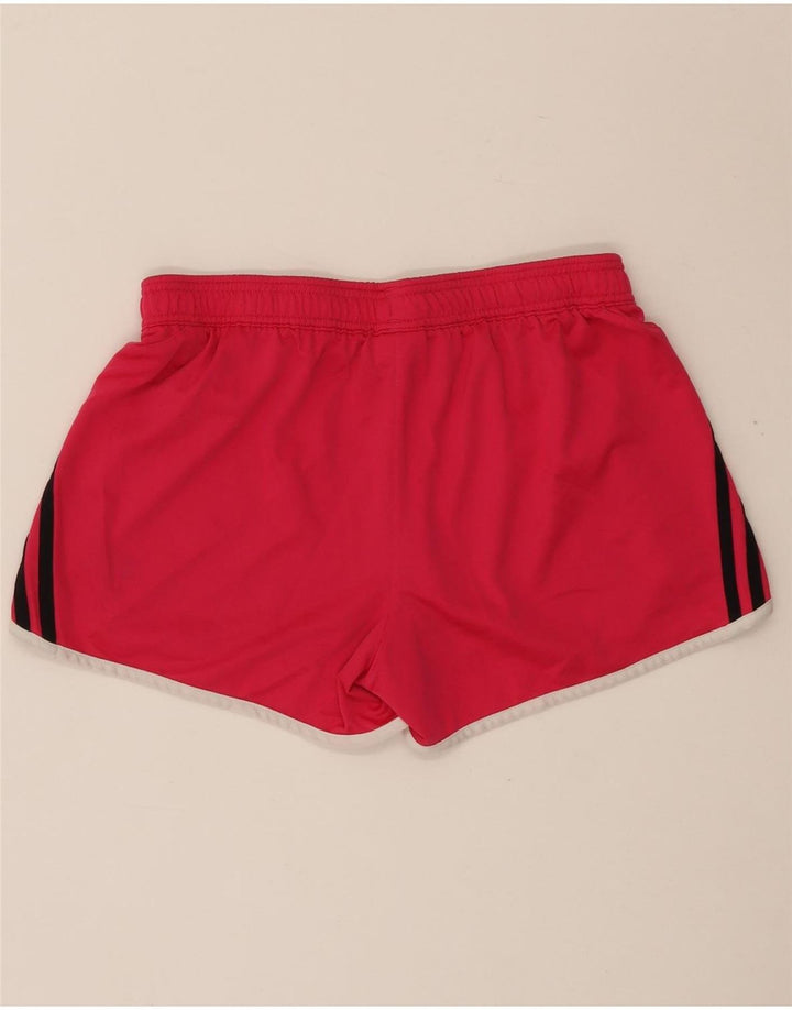 Pantaloni scurți sport ADIDAS pentru femei UK 12/14 Poliester roz mediu