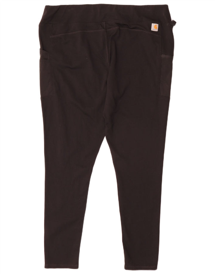 Leggings pentru femei Carhartt UK 20 2XL Negru