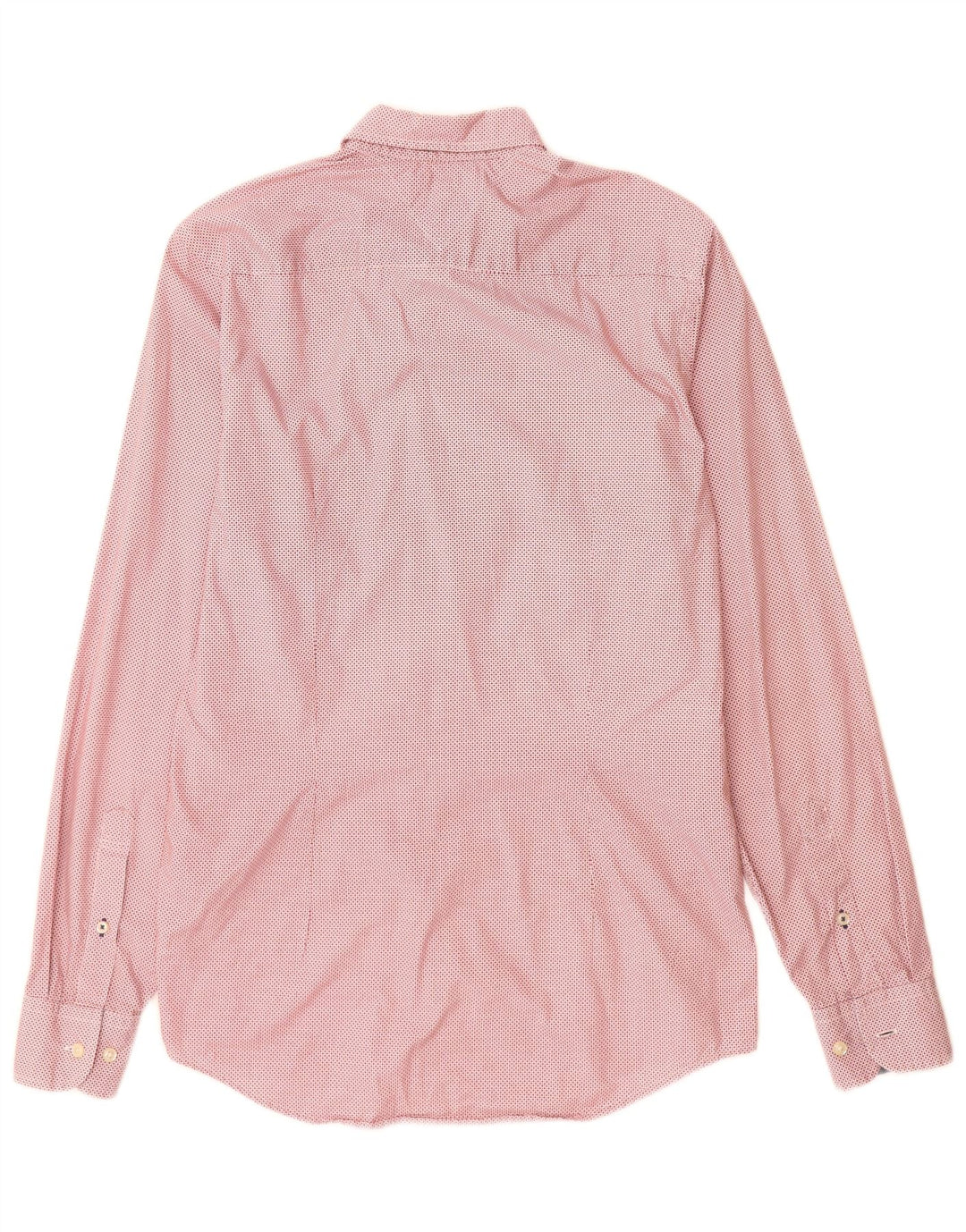 Cămașă pentru bărbați Tommy Hilfiger Slim Fit, bumbac mediu cu pete roșii