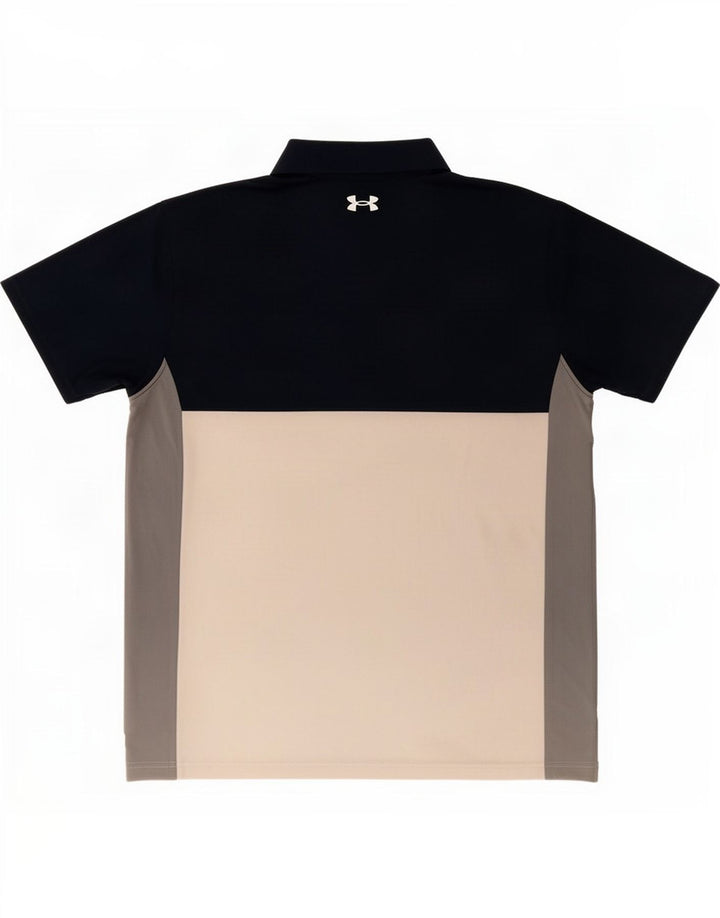 Tricou polo pentru bărbați Under Armour XL, albastru bleumarin, elastan