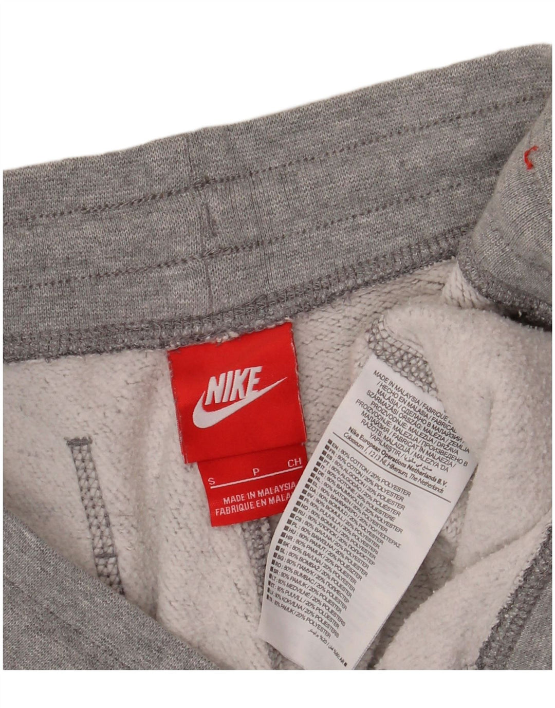 Pantaloni de trening Nike pentru bărbați Pantaloni de jogging, bumbac, gri mic
