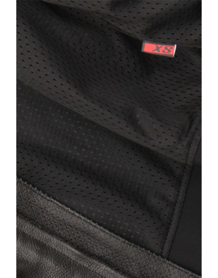 Jachetă Racer din piele pentru femei AXO UK 6 XS Negru Colorblock