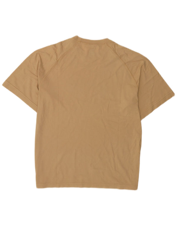 Tricou grafic supradimensionat pentru femei Think Pink Top UK 16 mare, bej, bumbac