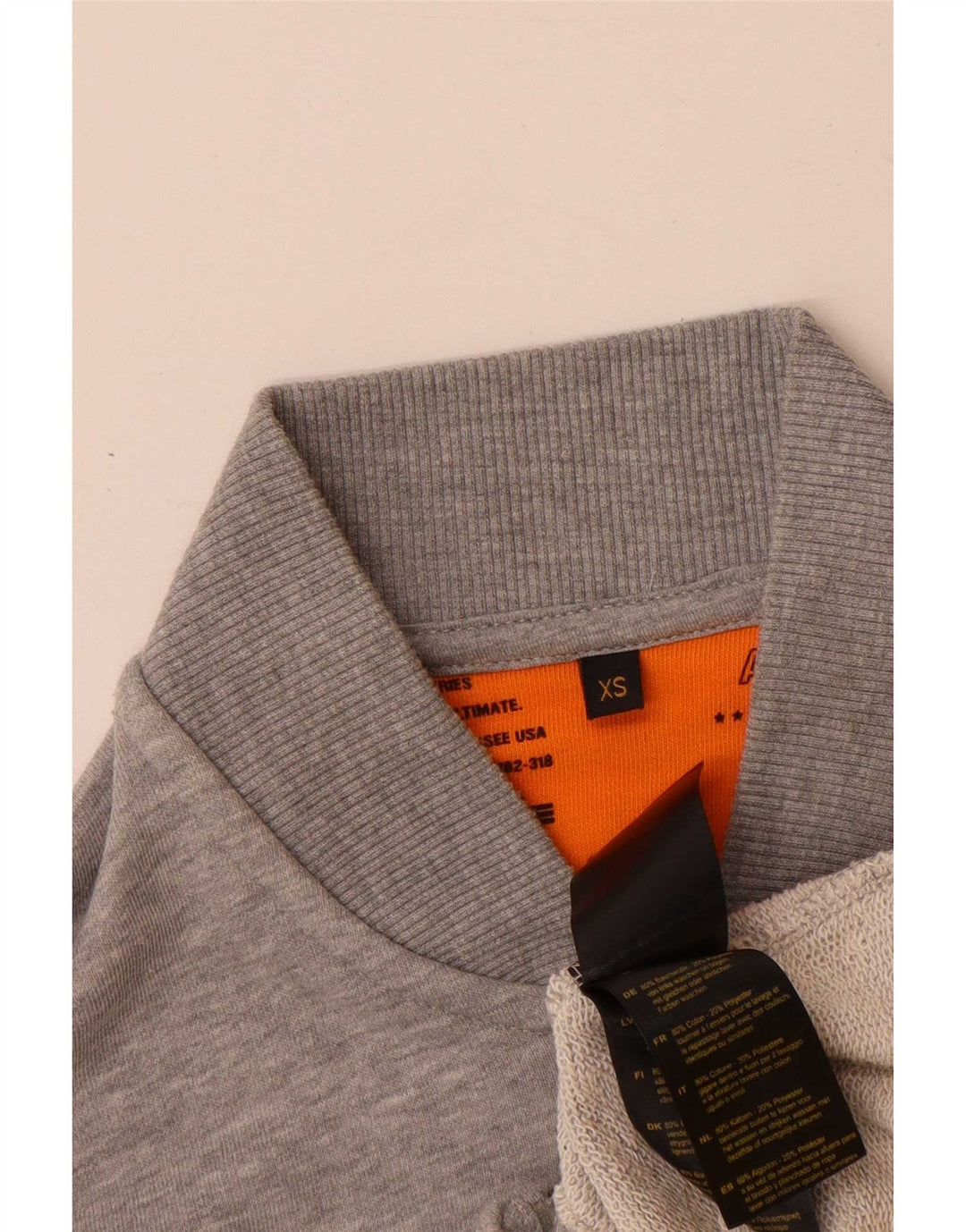 Jachetă de trening pentru bărbați Alpha Industries XS, bumbac cu pete gri