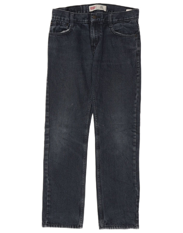 Levi's Girls 511 Slim Jeans 15-16 Years W28 L28 Navy Blue Cotton