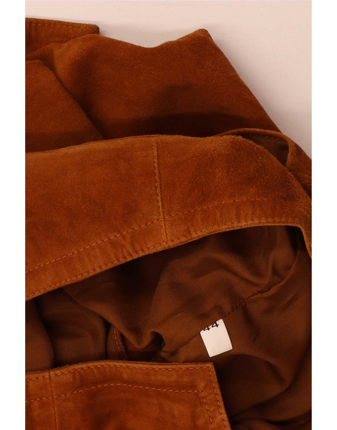 Vestă de piele crop pentru femei Save The Forest IT 44 Maro Mediu