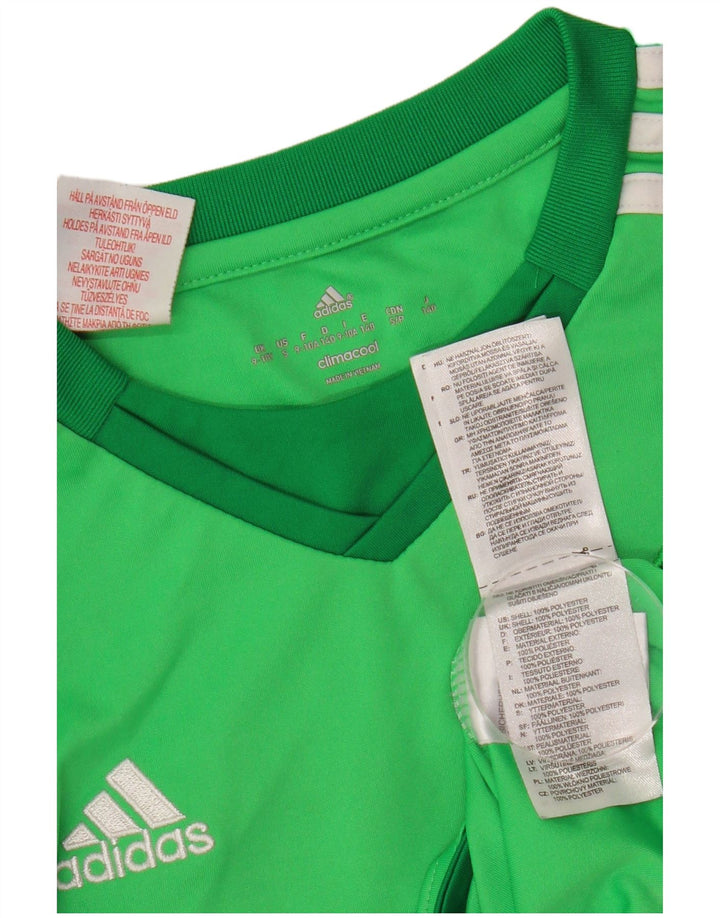 Tricou cu mânecă lungă ADIDAS Manchester United pentru băieți, 9-10 ani, verde