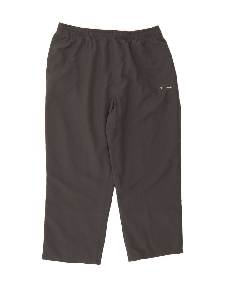 CHAMPION Mens Tracksuit Trousers 2XL  Grey Polyester Vintage Champion and Second-Hand Champion from Messina Hembry 