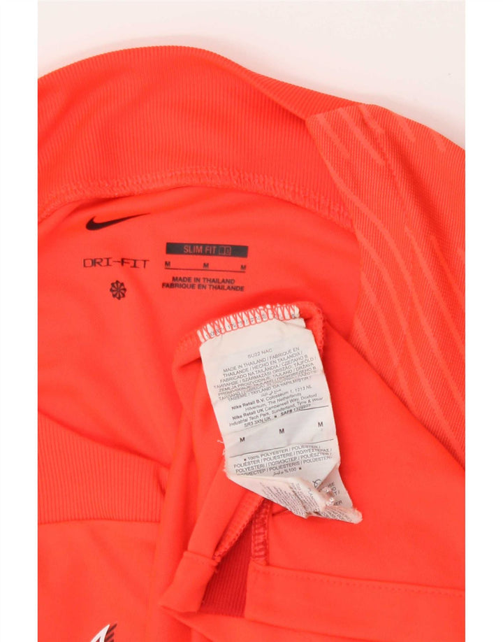 Nike Tricou grafic pentru bărbați Top Mediu Portocaliu Colorblock Poliester