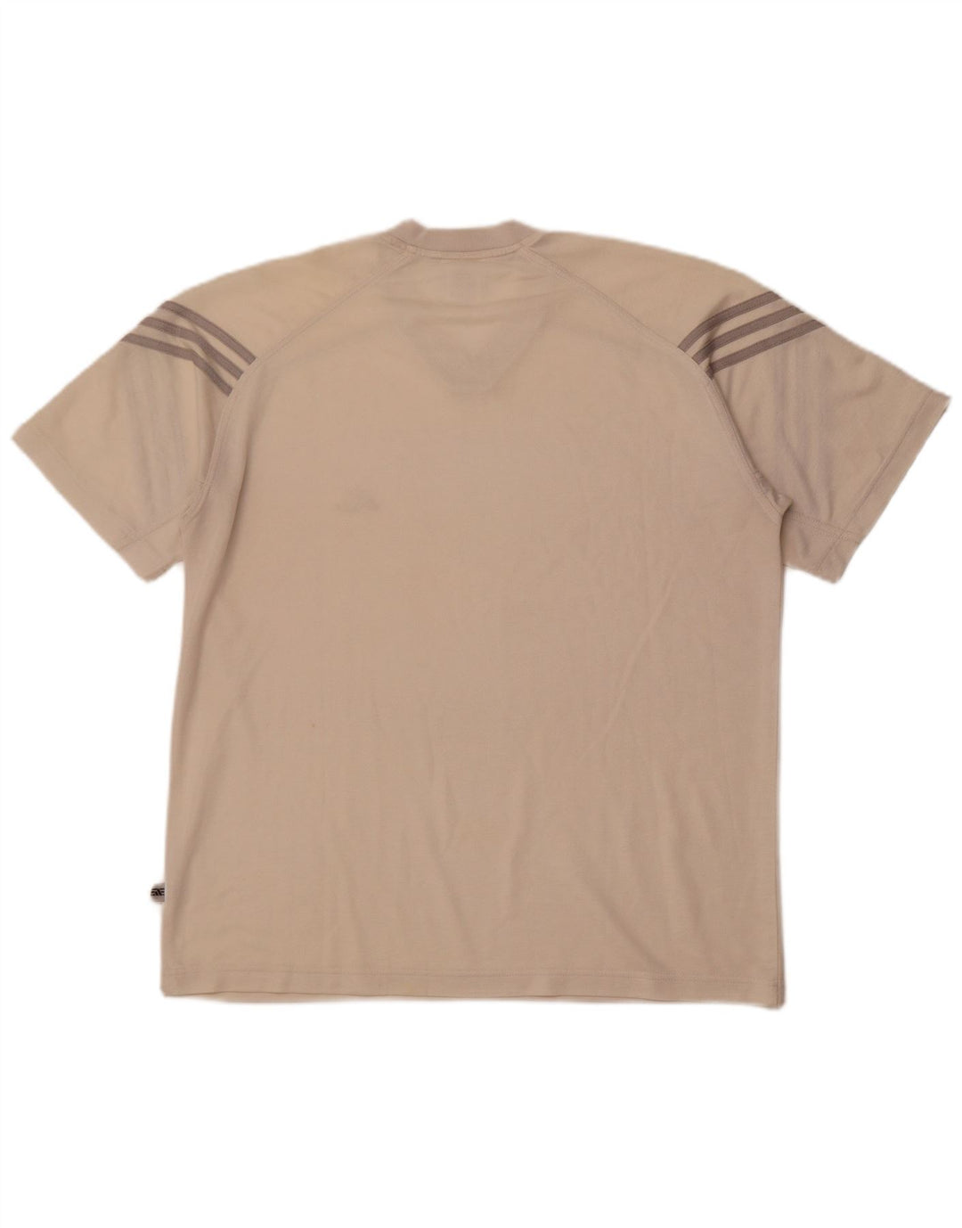 Tricou pentru bărbați ADIDAS Top UK 42/44 Large Beige Poliester
