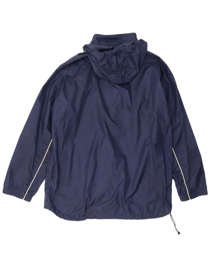 Jachetă de trening Nike pentru bărbați, cu glugă, XL, nailon bleumarin