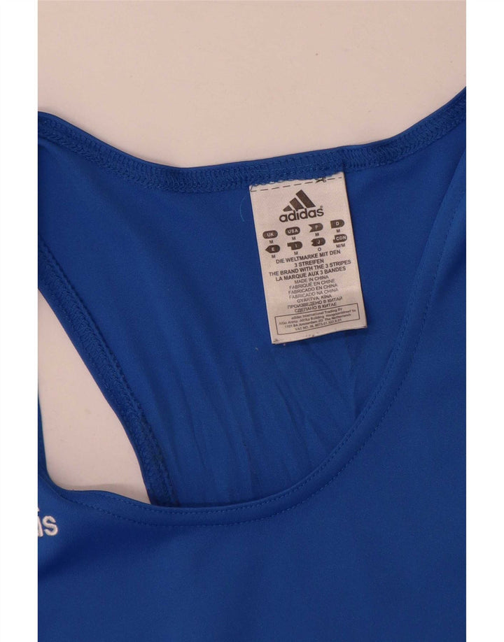 Vest Vest Top pentru bărbați Adidas Medium Blue Poliester