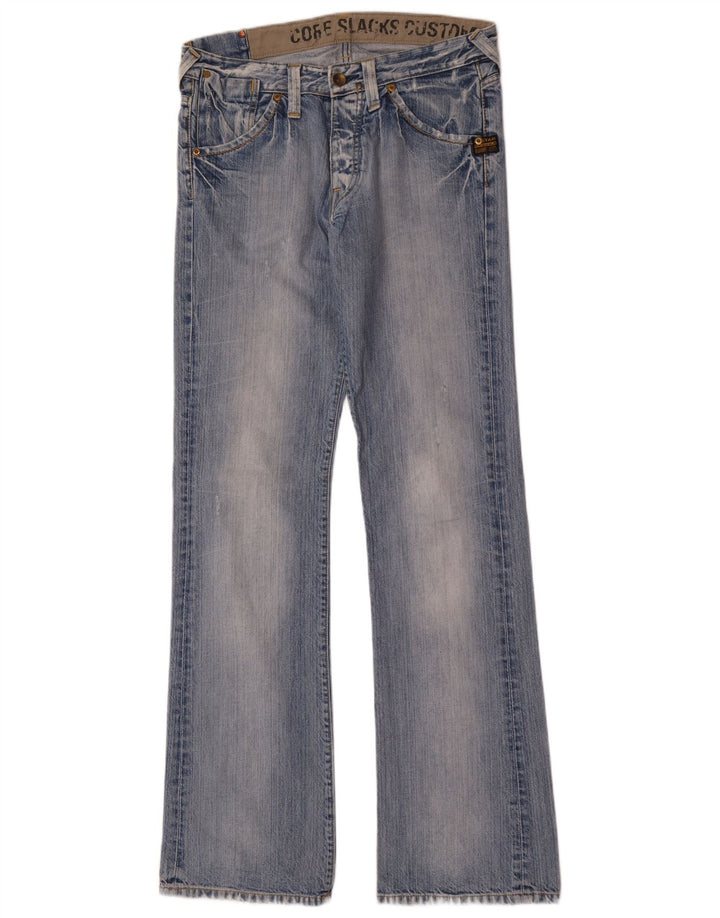 G-Star Blugi Bootcut Distressed pentru bărbați W32 L36 Bumbac albastru