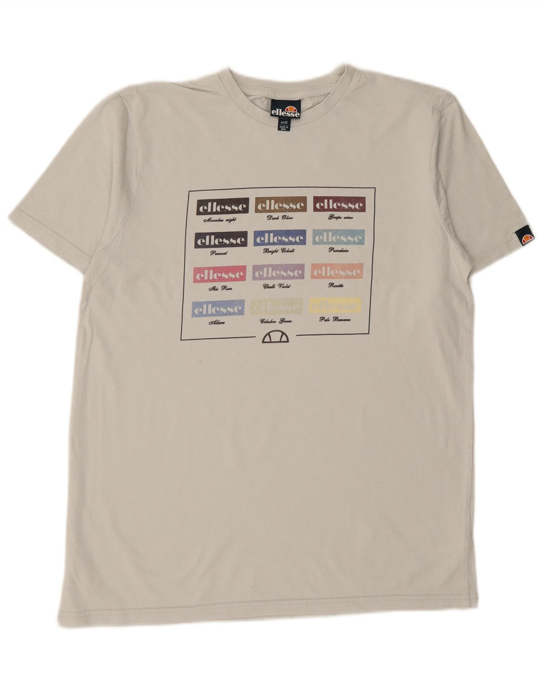Tricou grafic pentru bărbați ELLESSE Top din bumbac gri mediu