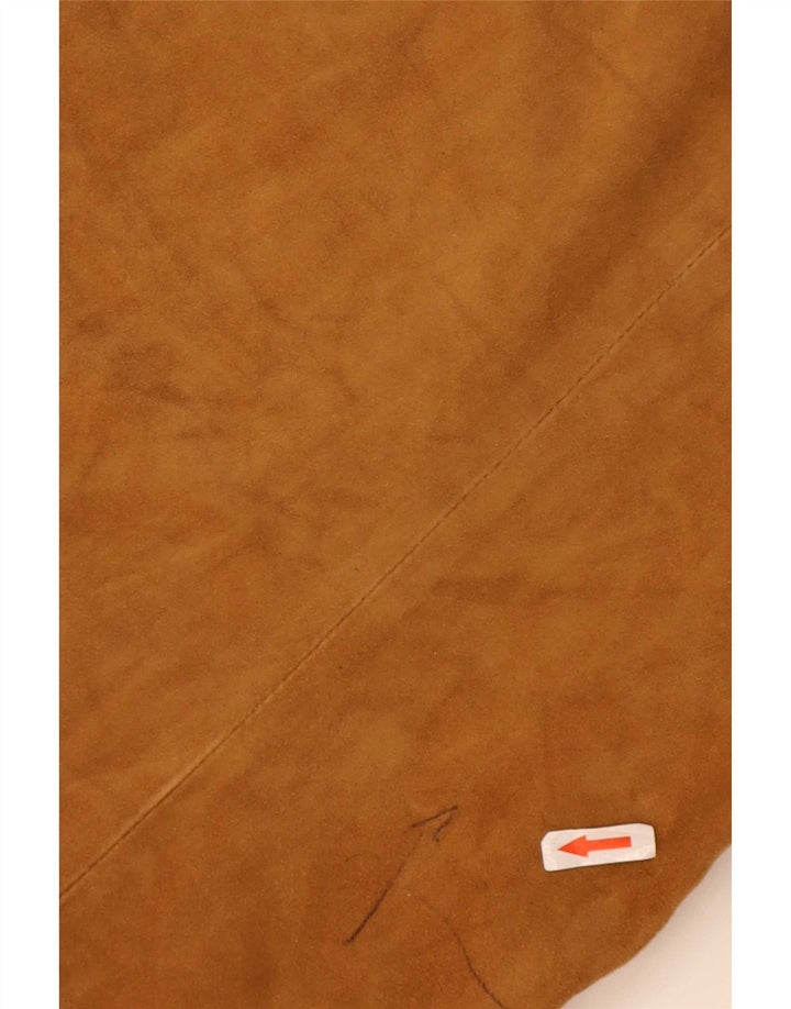 Jacheta de piele intoarsa pentru dama Borgo Antico IT 48 XL piele bej