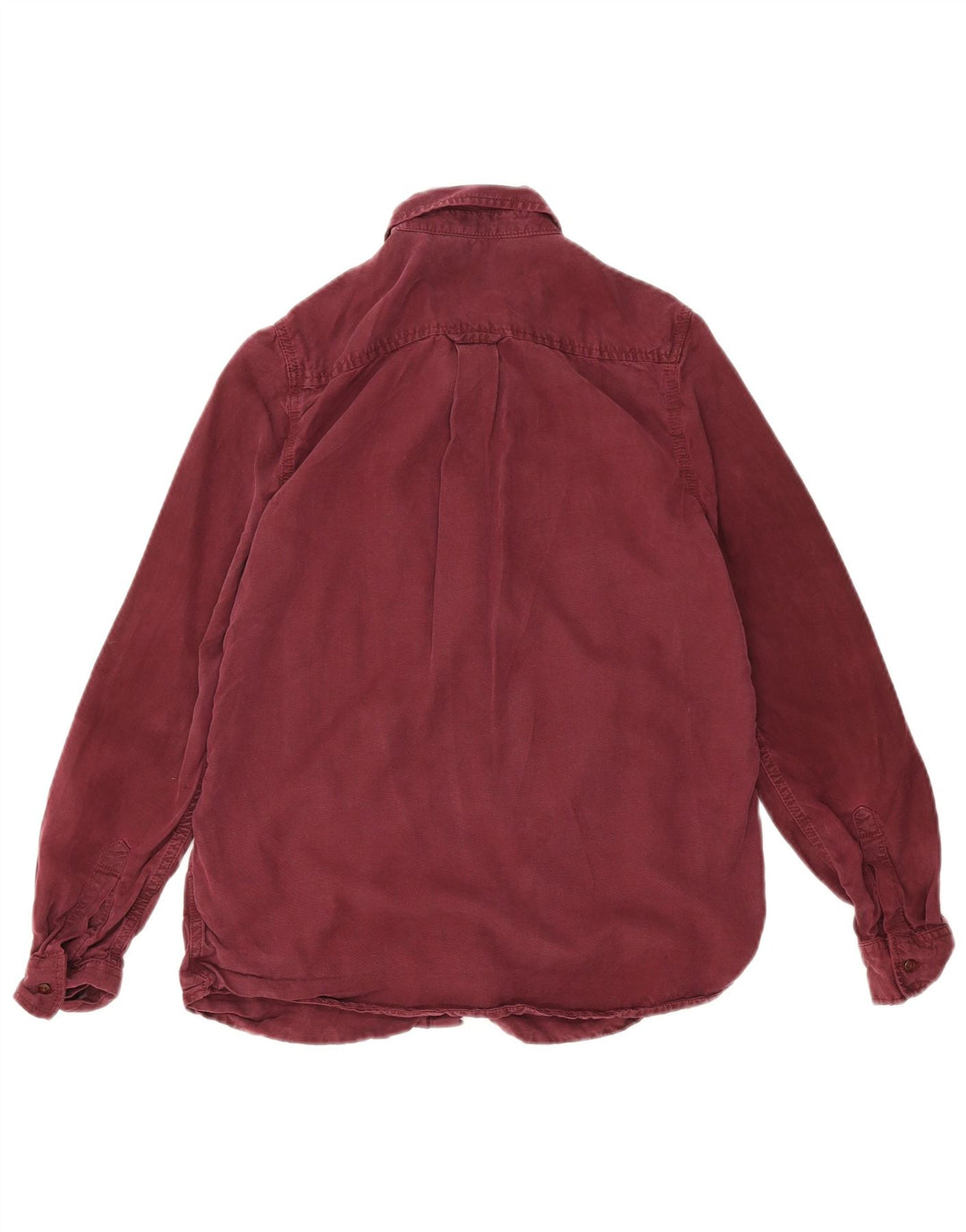 Cămașă din denim pentru femei Marks & Spencer UK 10 mic burgundy Lyocell