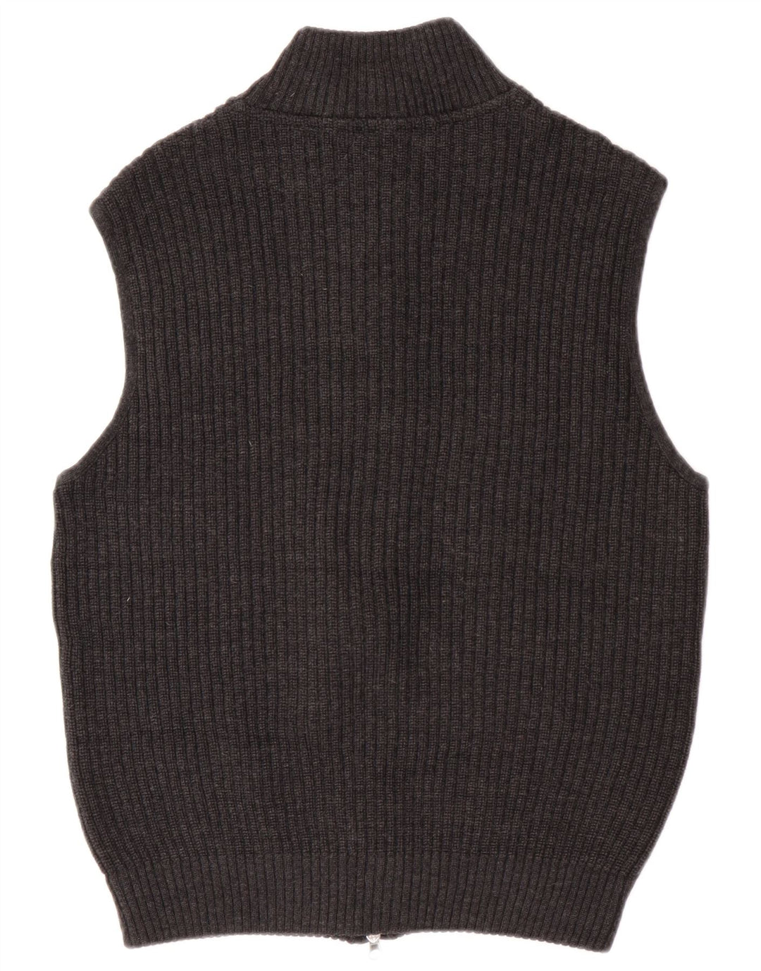 Pulover cardigan pentru bărbați Bramante, lână virgină, gri mediu