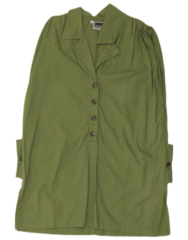Rochie cămașă pulover pentru femei Luisa Spagnoli IT 46 Large Green