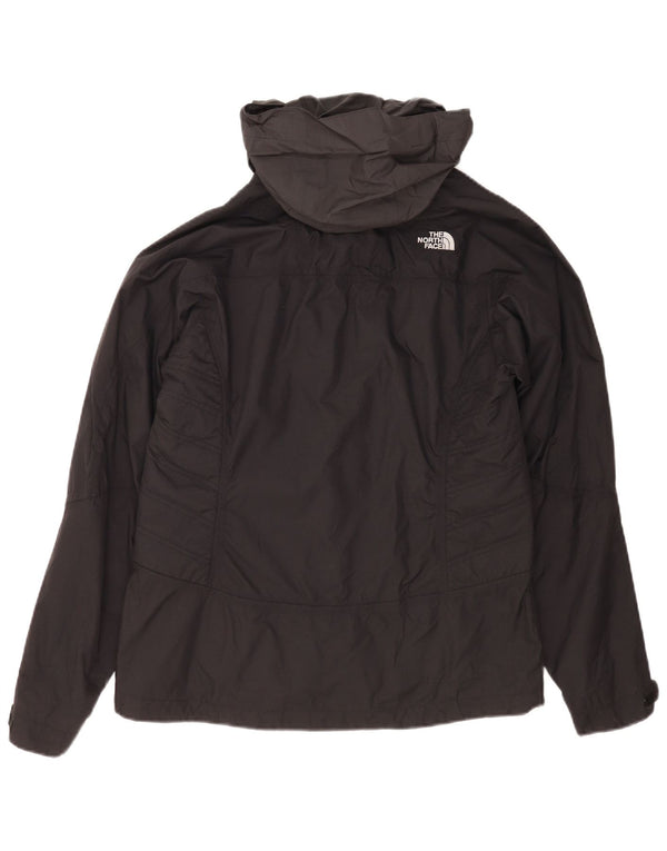 Jachetă Windbreaker pentru femei cu glugă The North Face UK 14 Medium Black Nylon