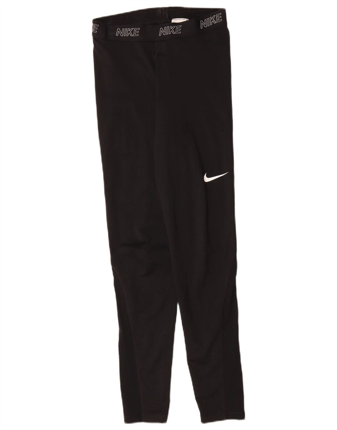Leggings grafic Nike pentru femei UK 12 Poliester mediu negru