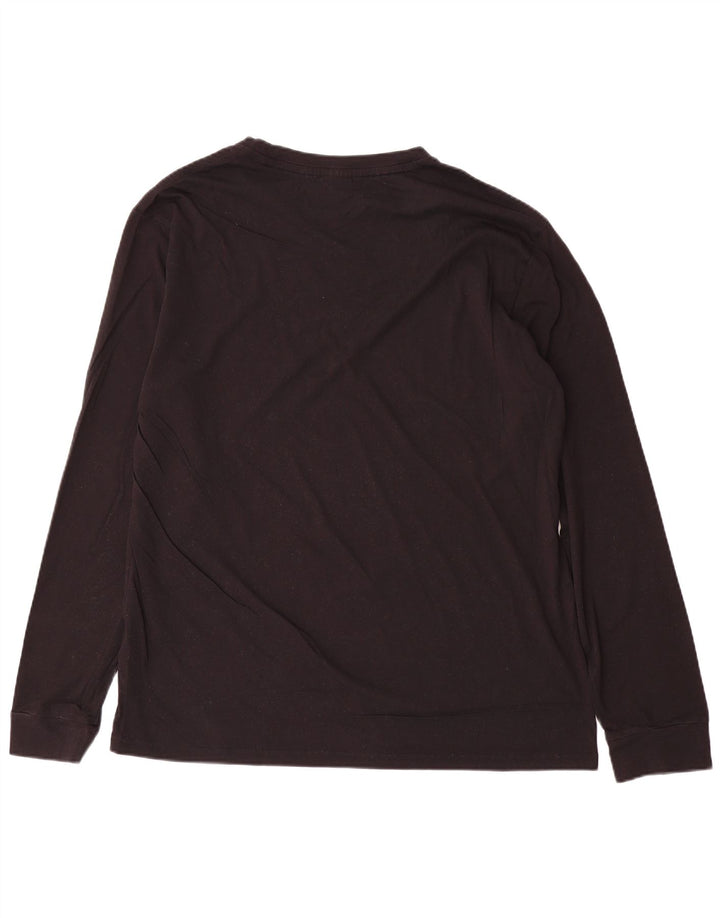 Top pentru bărbați Champion cu mânecă lungă 3XL, negru