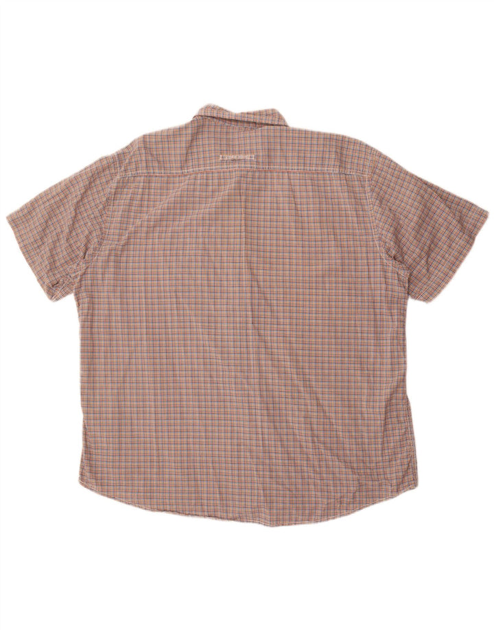 Cămașă cu mânecă scurtă pentru bărbați Camel Active Regular Fit 2XL, multicoloră