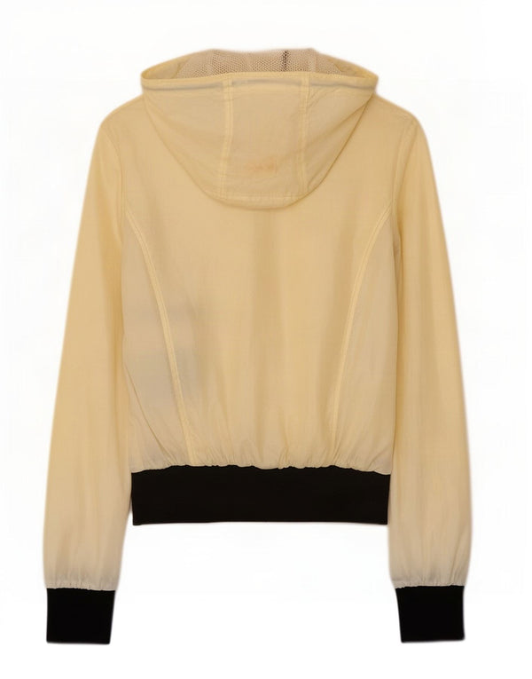 Jachetă de ploaie cu glugă pentru femei Refrigiwear UK 14 Medium Yellow Colorblock