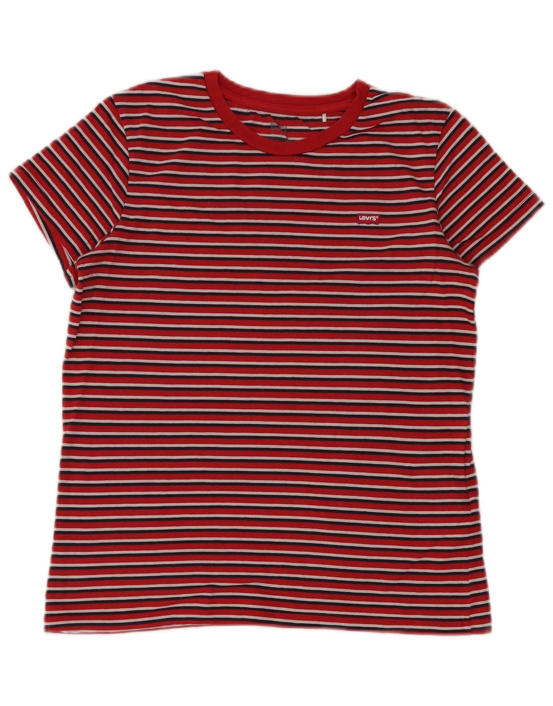 Tricou pentru bărbați LEVI'S Top mic din bumbac cu dungi roșii