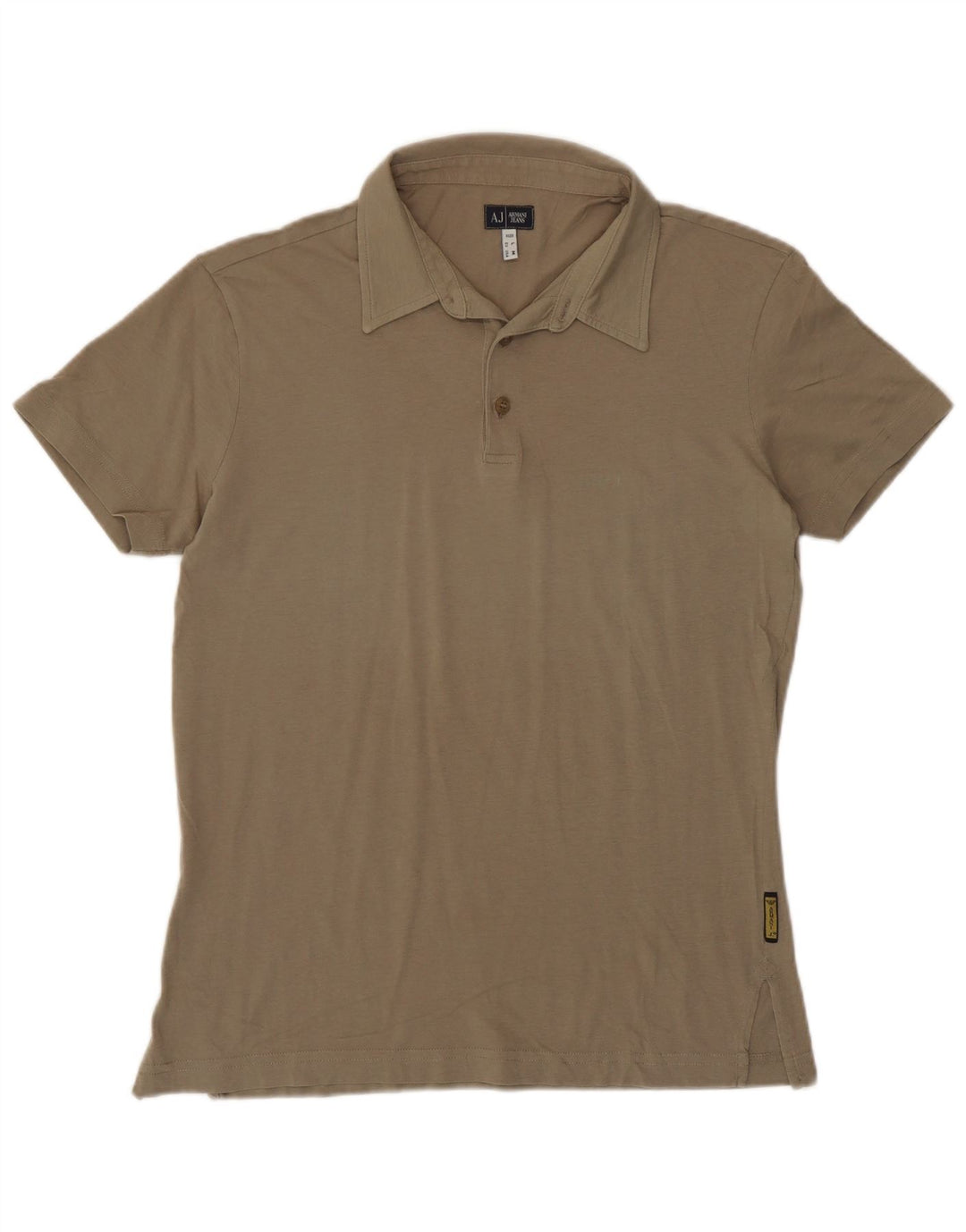 Cămașă polo Armani pentru bărbați, maro mediu