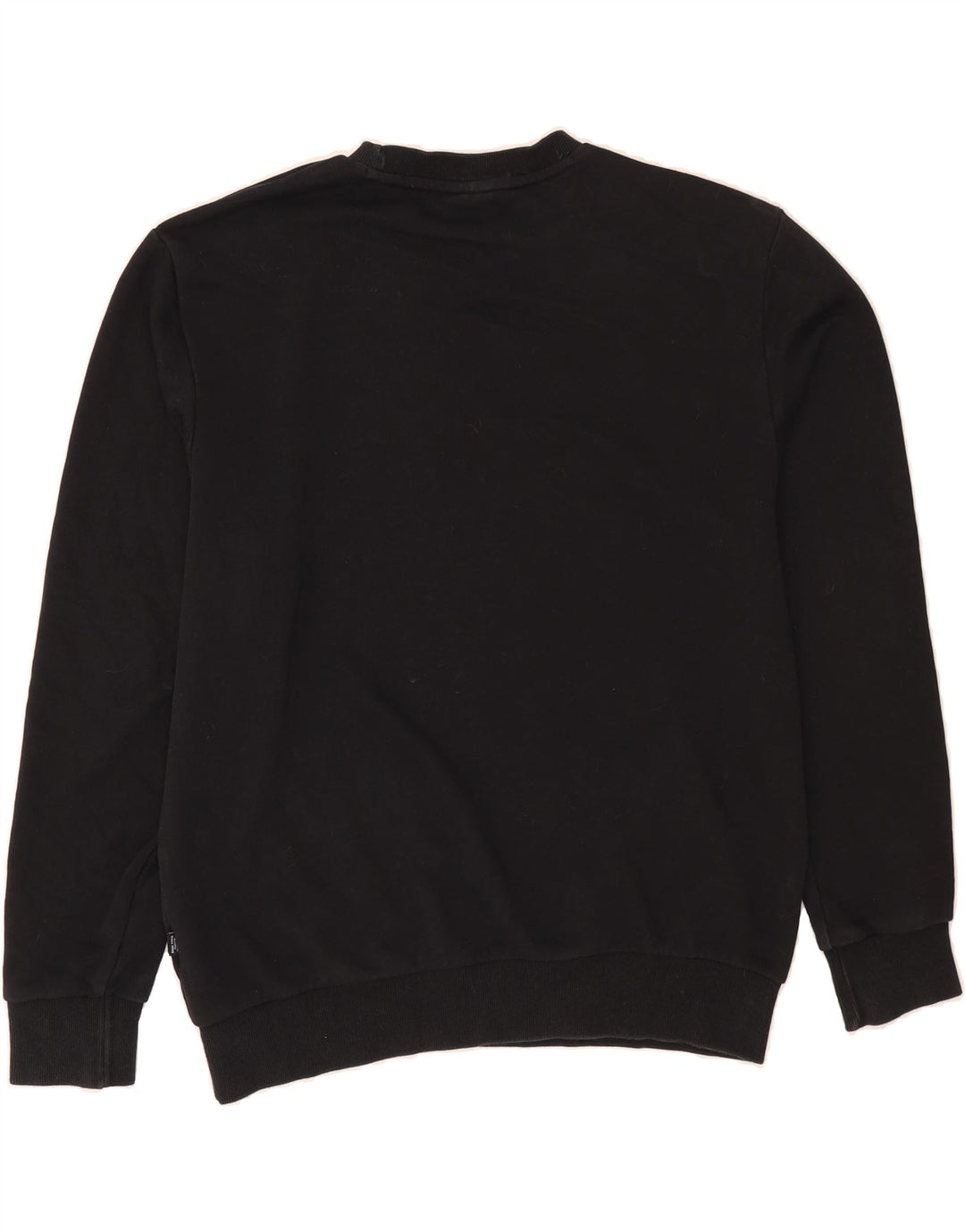 PUMA Mens Graphic Sweatshirt Jumper Large Black Cotton Vintage Puma and Second-Hand Puma from Messina Hembry 